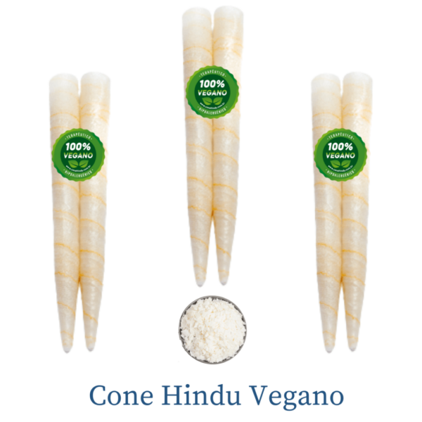 6 Cones – Cone Hindu Vegano Hipoalergênico