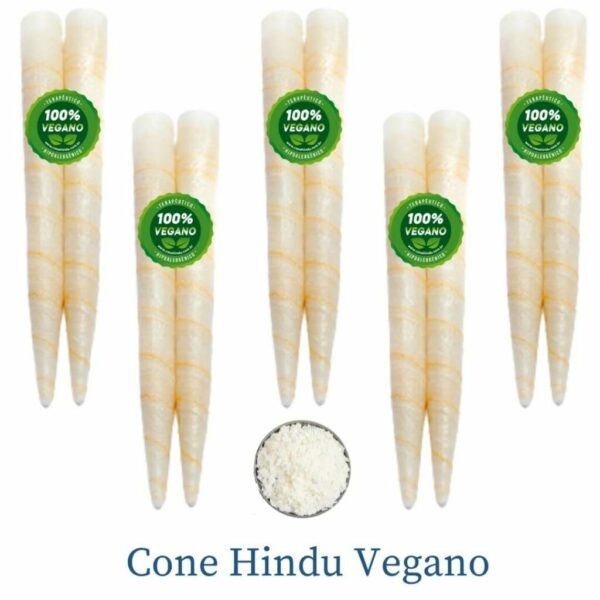 10 Cones – Cone Hindu Vegano Hipoalergênico