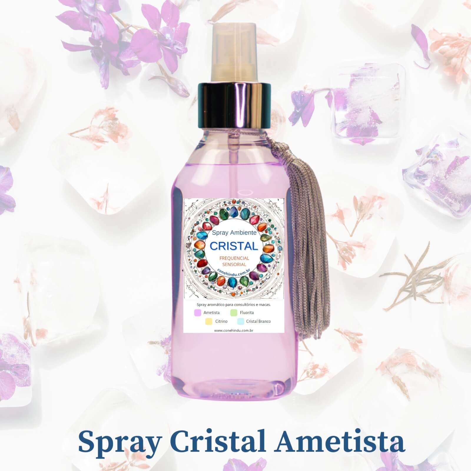 spray cristal ametista
