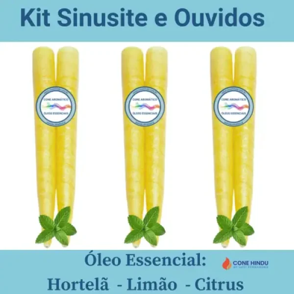 Kit Sinusite e Ouvidos (clique e veja como usar)